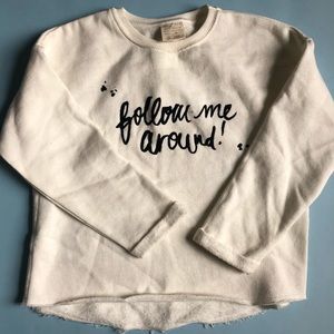 Zara Girls Long Sleeve Sweater